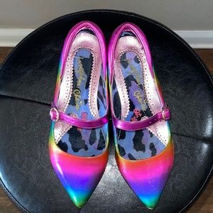 Irregular choice Rain or Shine kitten heels
